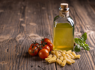 Image showing Italian uncooked fusilli