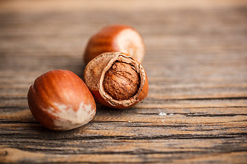 Image showing Hazelnuts 