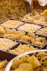 Image showing Various pasta