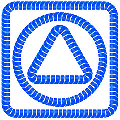 Image showing Blue Frames