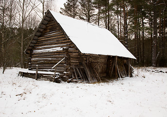 Image showing old wooden house