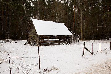 Image showing old wooden house