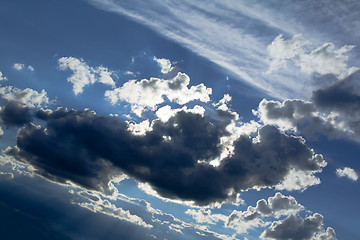 Image showing clouds in the sky  