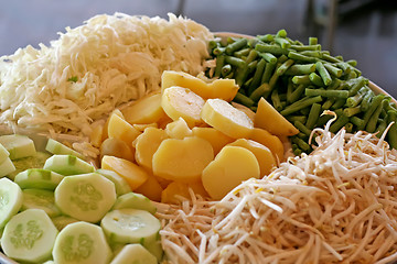 Image showing Raw vegetables