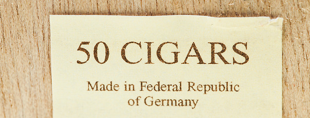 Image showing 50 cigars