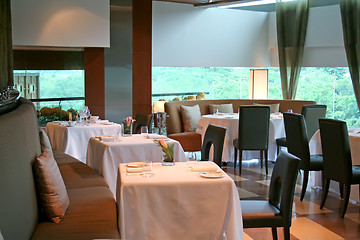 Image showing Elegant restaurant