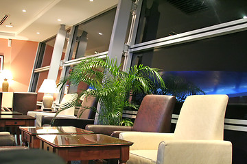 Image showing Airport lounge
