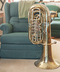 Image showing Armchair Tuba