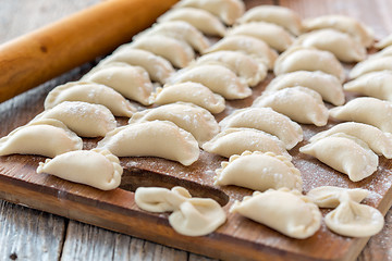 Image showing Cooking dumplings.