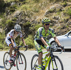 Image showing Rafal Majka on Col D'Aspin - Tour de France 2015