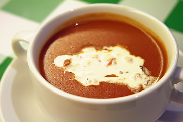 Image showing Lobster bisque