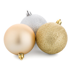 Image showing christmas decorative balls