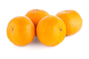 Image showing Ripe tangerine or mandarin