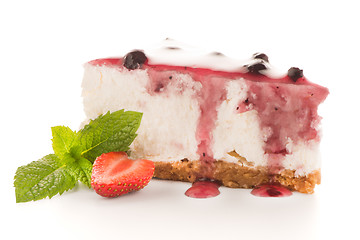 Image showing Cheese Cake slice