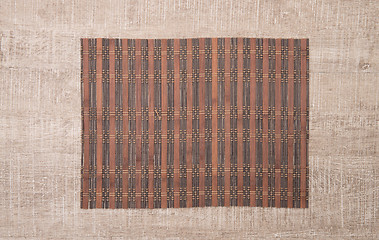 Image showing Bamboo place mat