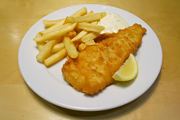 Image showing Fish and Chips