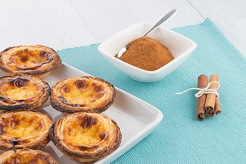 Image showing Pastel de nata