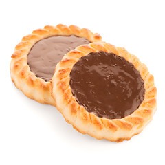 Image showing Chocolate tart cookies