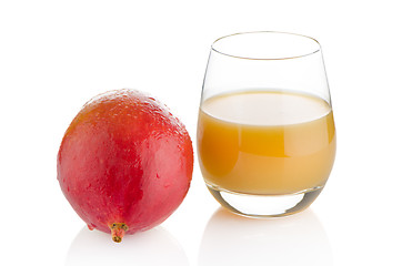 Image showing Fresh mango juice