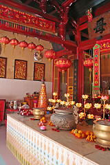 Image showing Chinese altar