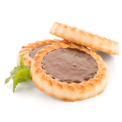 Image showing Chocolate tart cookies