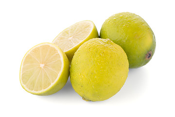 Image showing Fresh green limes