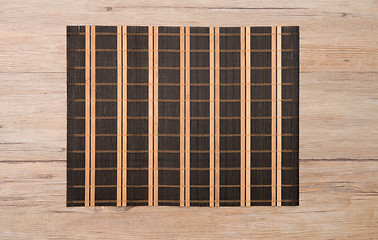 Image showing Bamboo place mat