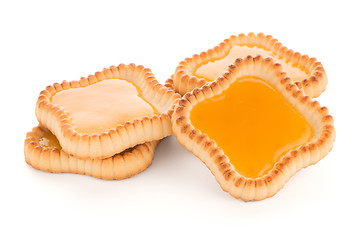 Image showing Lime jam tartlets