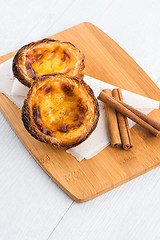 Image showing Egg tarts 