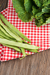 Image showing Green beans