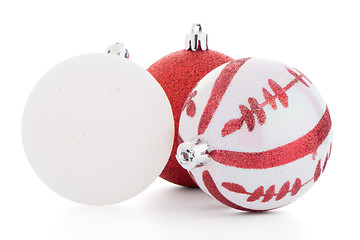 Image showing christmas decorative balls