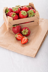 Image showing Strawberries