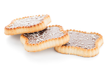 Image showing Chocolate tart cookies