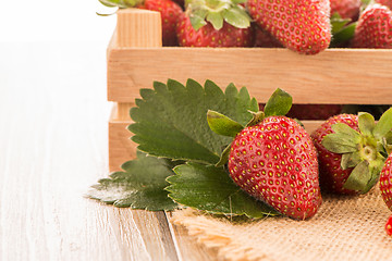 Image showing Strawberries