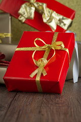 Image showing Christmas gift box