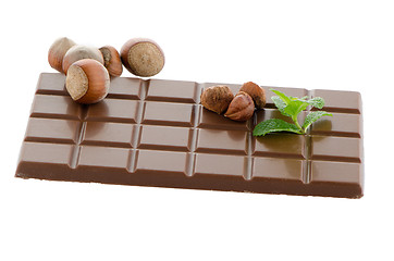 Image showing Chocolate parts