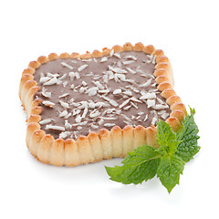 Image showing Chocolate tart cookies