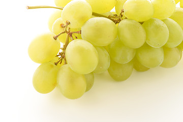 Image showing Green grapes