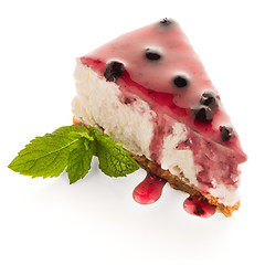 Image showing Cheese Cake slice