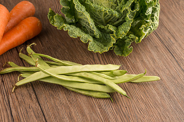 Image showing Green beans