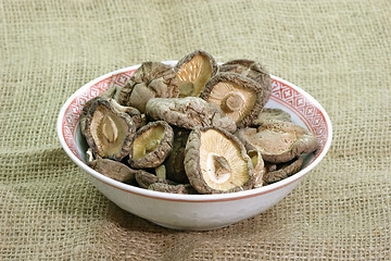 Image showing Shiitake Mushrooms