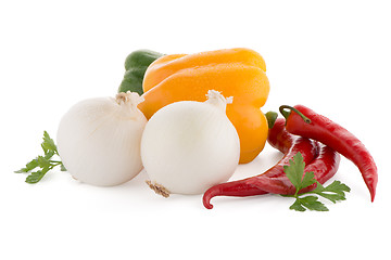 Image showing Mediterranean vegetables