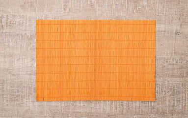 Image showing Bamboo place mat