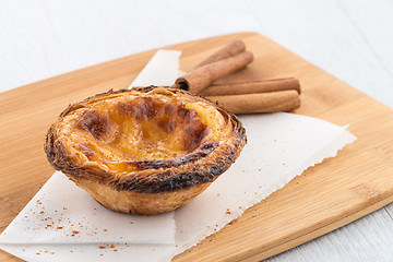 Image showing Egg tarts 