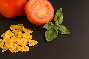 Image showing Pasta ingredients