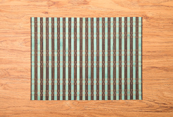 Image showing Bamboo place mat