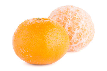 Image showing Ripe tangerine or mandarin