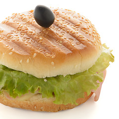 Image showing Hamburger