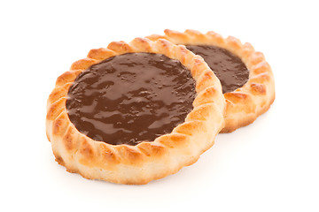 Image showing Chocolate tart cookies