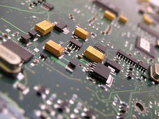 Image showing Electronic circuits